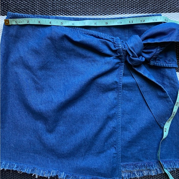 Tobi Denim wrap skirt szSmall - Picture 9 of 12
